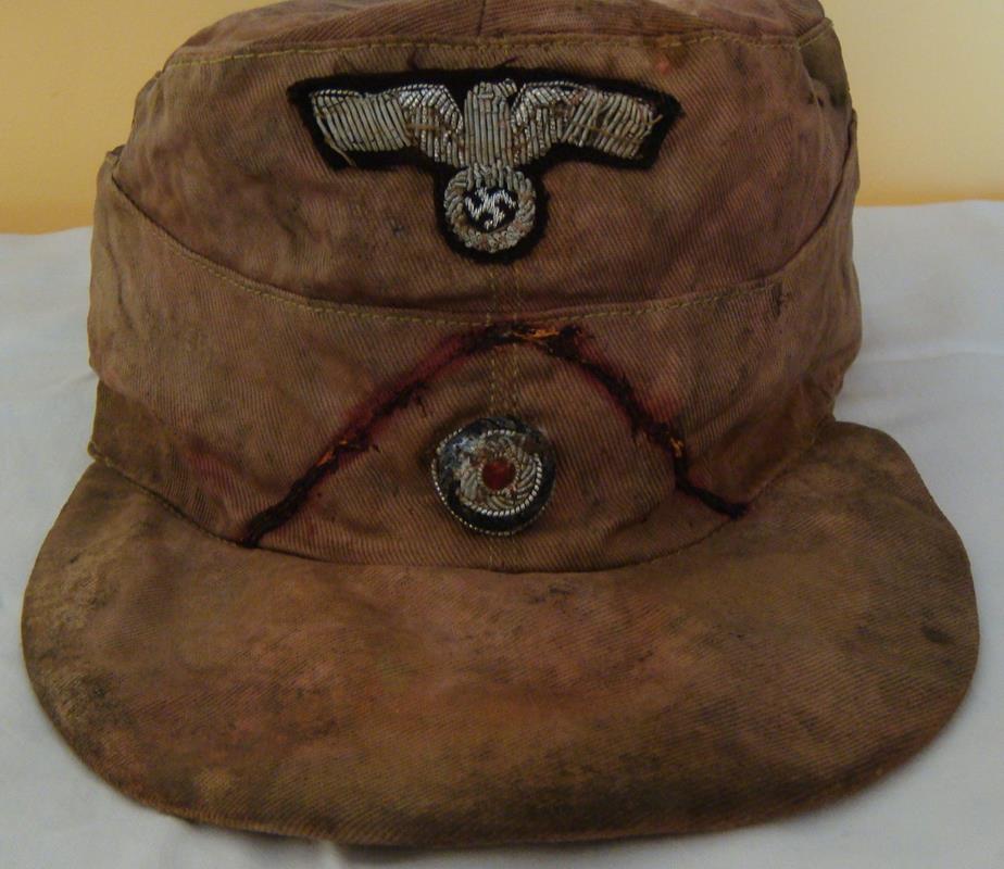 Czapka Deutsche Afrika Korps 1941- ORYGINAŁ
