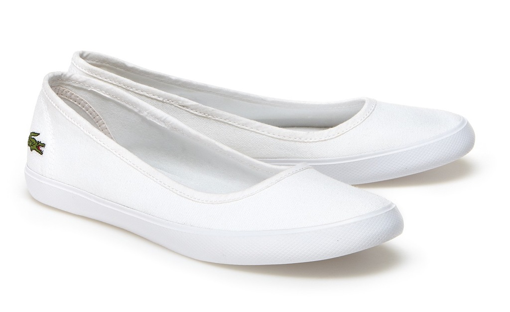 LACOSTE MARTHE CANVAS baleriny buty 40,5 - 26cm