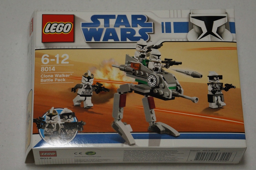 LEGO Star Wars Clone Walker Battle 8014 UNIKAT!!! - 7195794140 ...