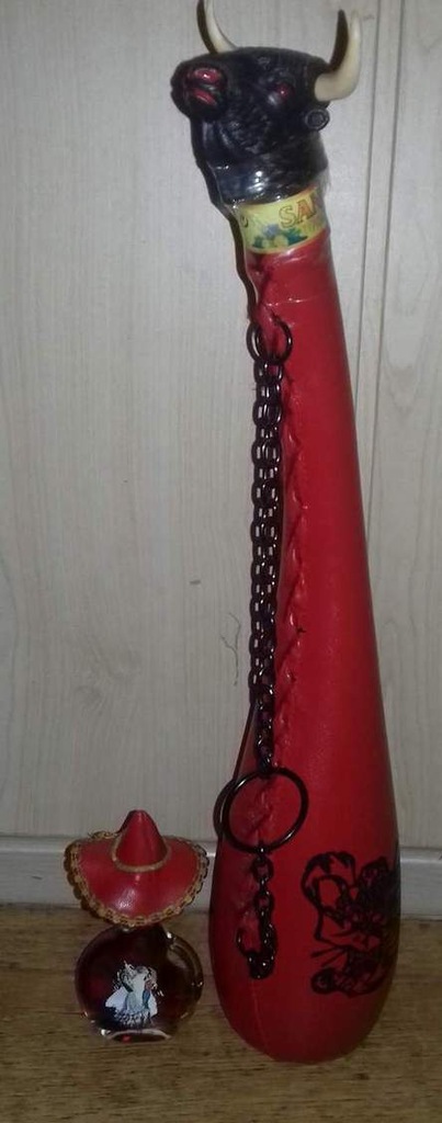 2x Oryginalne Wino SANGRIA Byk z Hiszpanii 48 cm
