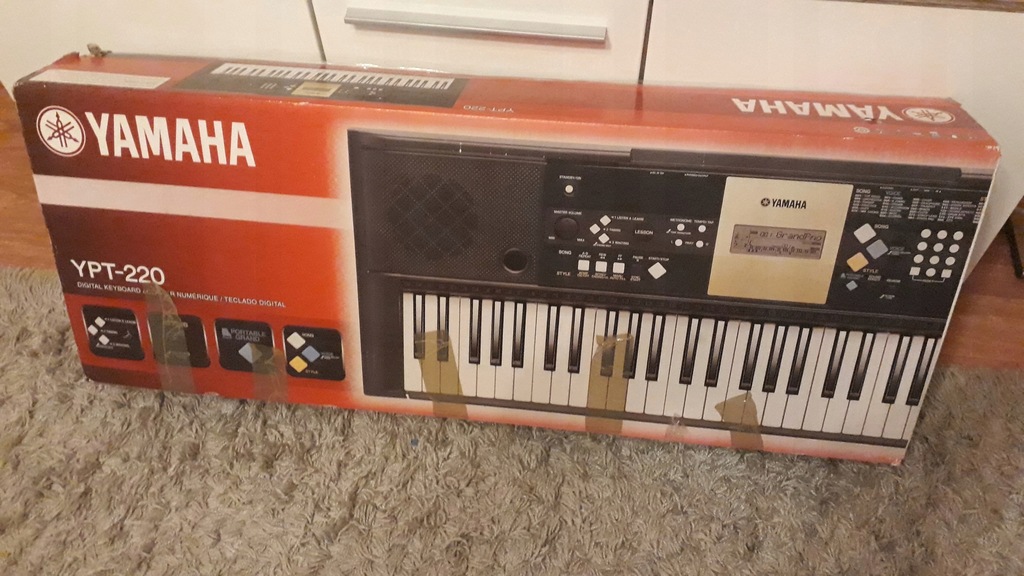 KEYBOARD YAMAHA YPT-220 ORGANY