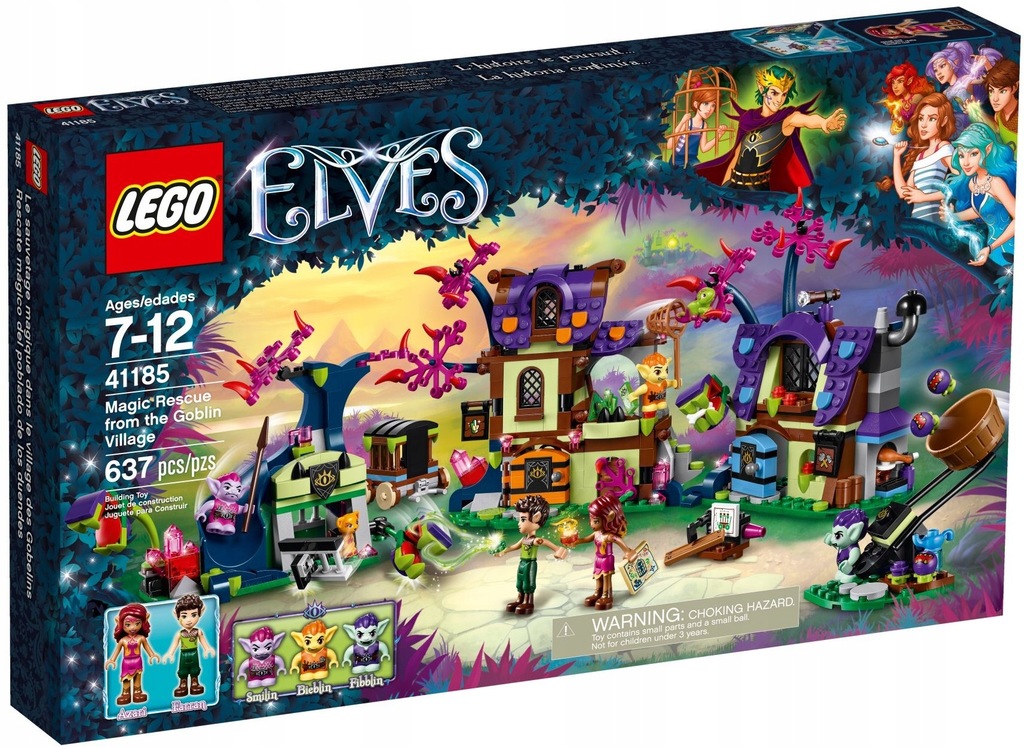 Klocki LEGO Elves Magicznie uratowani z wiosk41185
