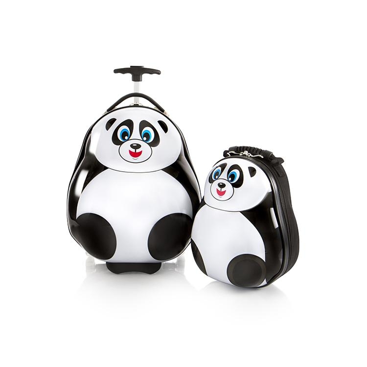 Zestaw: walizka i plecak Heys - Panda
