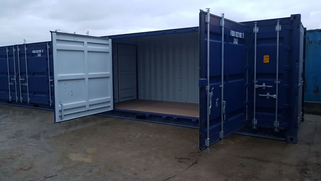Kontener morski magazynowy 20' Double Door, 