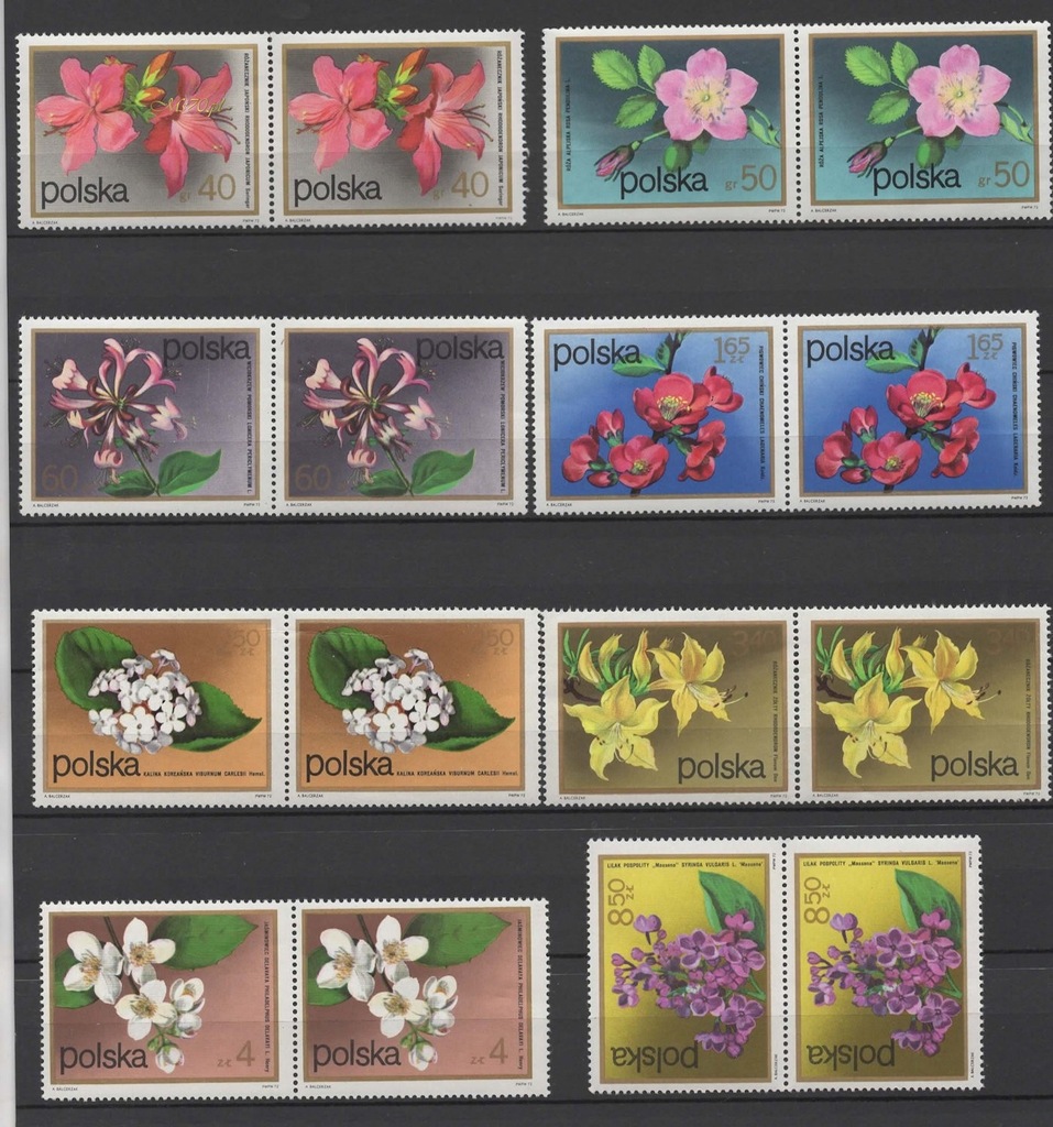 Купить 1972 Фи. 2067 - 2074 ** Цветы кустов парки.: отзывы, фото, характеристики в интерне-магазине Aredi.ru