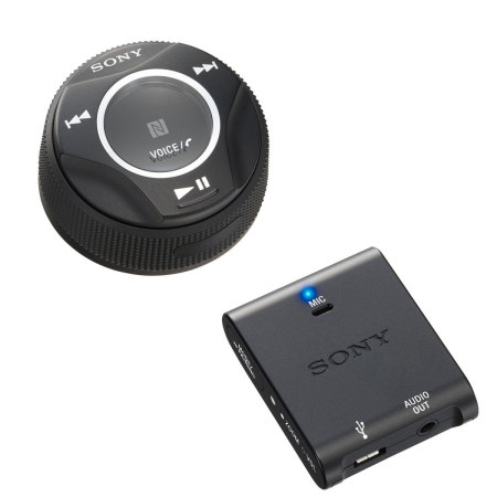 Zestaw głośnomówiący SONY RM-X7BT Bluetooth filmik