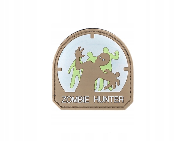 Naszywka velcro Zombie Hunter PVC 1 [EM]