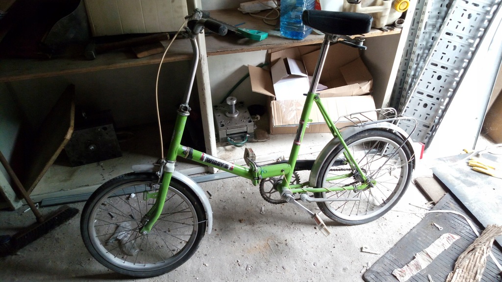 ROMET WIGRY 5 ROWER SKŁADAK SKŁADANY 16" ŁÓDŹ