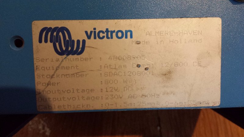 victron atlas combi 12/800 przetwornica