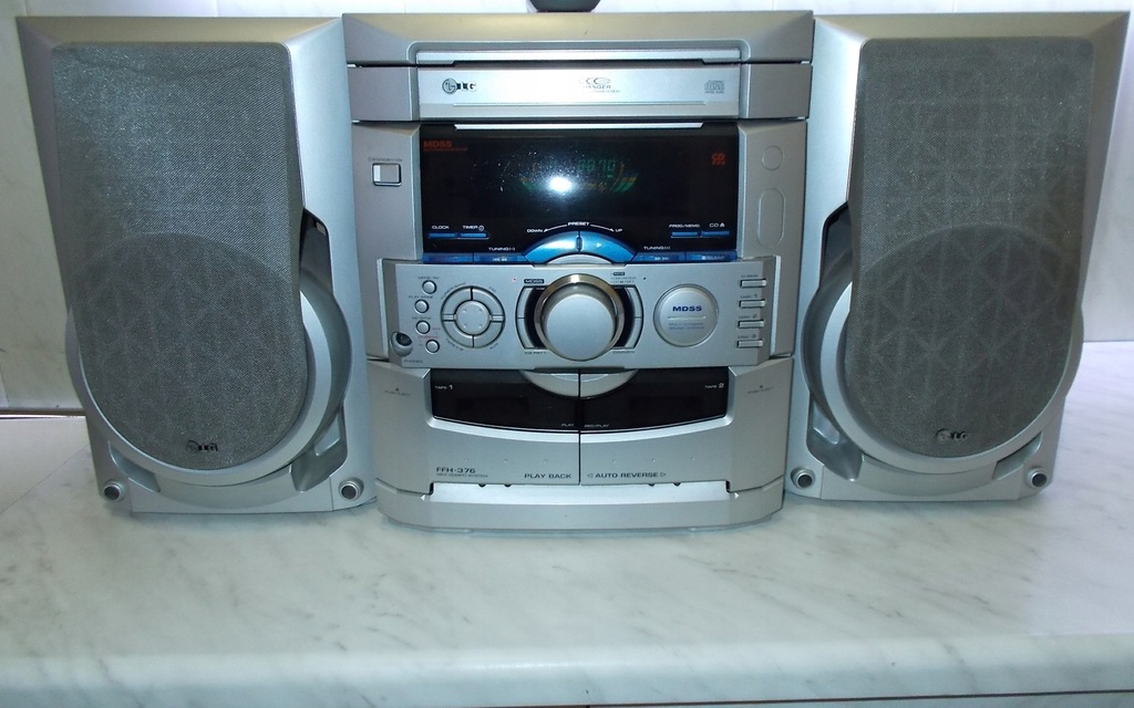 WIEŻA LG FFH-376AD KOMPLET-STAN WZOROWY - BcM