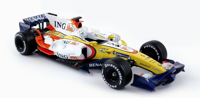 【F1 INGルノー R28 NOREV 2008年 アロンソ1/18】 F1 RENAULT R28 Alonso 2008 1/18 NOREV 185115 - 7386453545