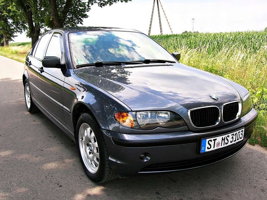 BMW3 E46 1.8i 2002 Oryginał 2Koła Alu Klima Szyber