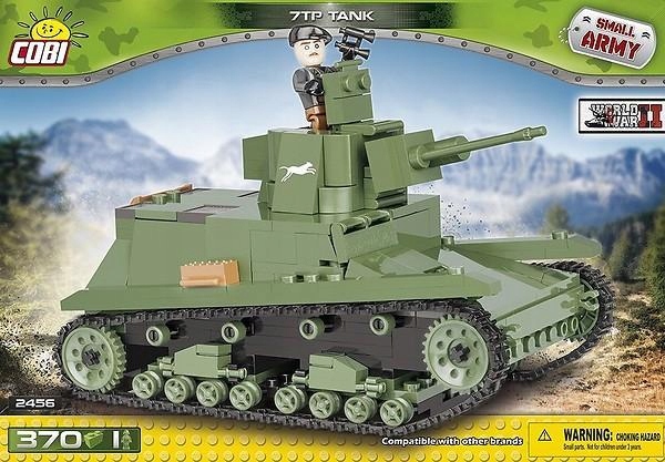 SMALL ARMY 7TP - POLSKI CZOŁG LEKKI, COBI