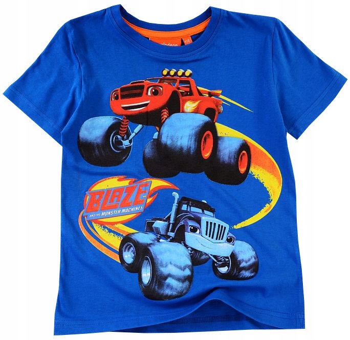BLAZE MASZYNY BLUZKA T-SHIRT granatowy 110 E201B