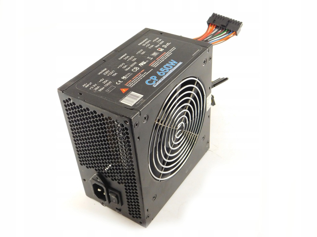 Zasilacz ATX 650W! CP 650W COMBAT POWER!