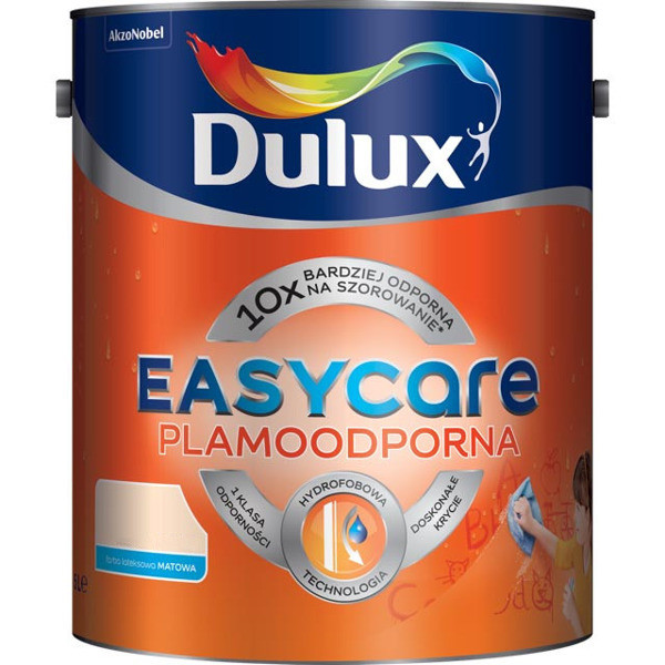 FARBA DULUX EASY CARE PLAMOODPORNA MAT KOLORY 2,5L