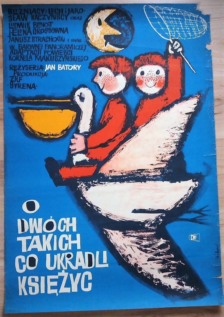 plakat filmowy O DWÓCH TAKICH CO '62 PIS Kaczyński