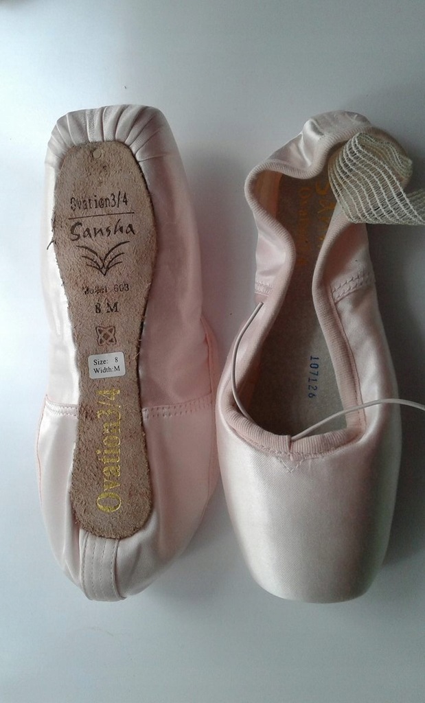 Sansha pointy Ovation 3/4, rozmiar 8 M