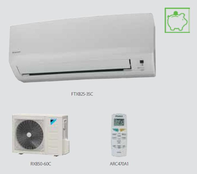 DAIKIN Klimatyzator ścienny FTXB60 / RXB60 6,0kW