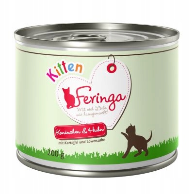 FERINGA Kitten KRÓLIK; KURCZAK PREMIUM 200g