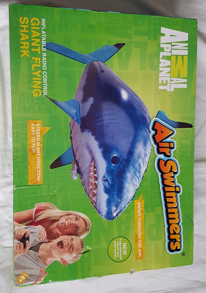 AIR SWIMMER LATAJĄCA RYBA na hel zdalnie sterowany 7578099170