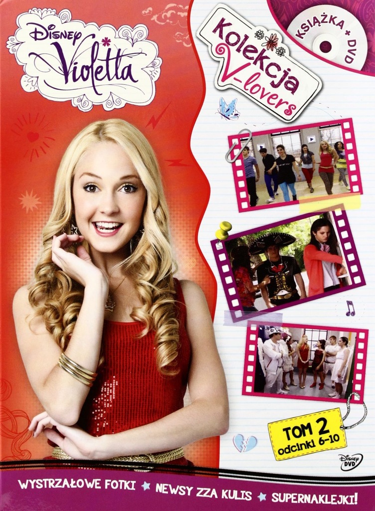VIOLETTA V-LOVERS TOM 2 odc. 6-10 [DVD]+[KSIĄŻKA]