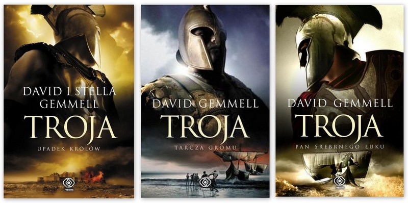 David Gemmell TROJA cykl Zestaw 3 TOMÓW bestseller