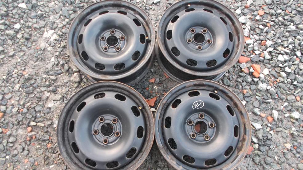 Felgi stalowe 15'' 5x100 ET38 VW-KOMPLET ! (161)