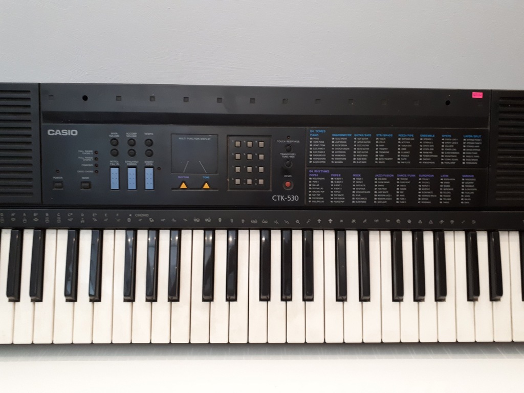 Casio ctk 530 online keyboard