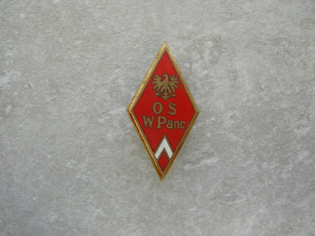 OFICERSKA SZKOŁA WOJSK PANCERNYCH OS WPanc. ORYG.