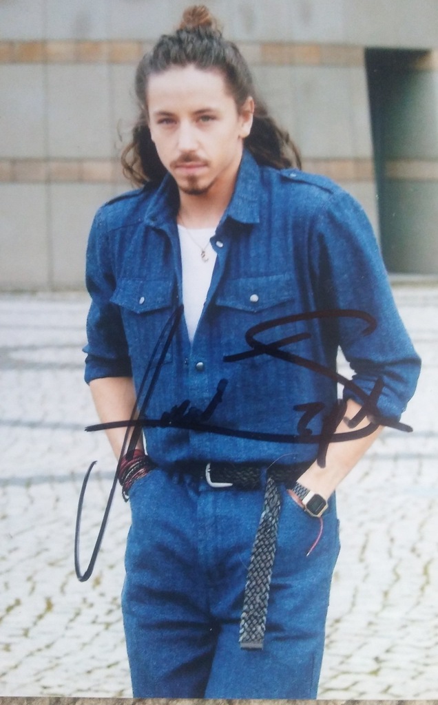 MICHAŁ SZPAK - zdjęcie z autografem
