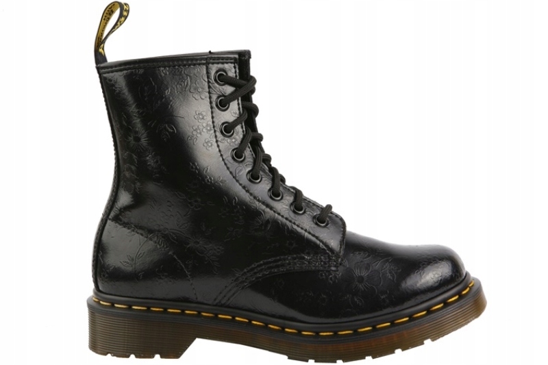 DR. MARTENS 1460 QQ FLOWERS BLACK CZARNE r. 7(41)