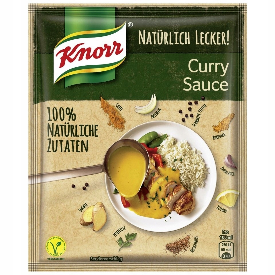 KNORR SOS CURRY w PROSZKU z NIEMIEC