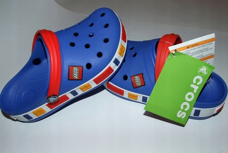 Nowe klapki LEGO crocs J3