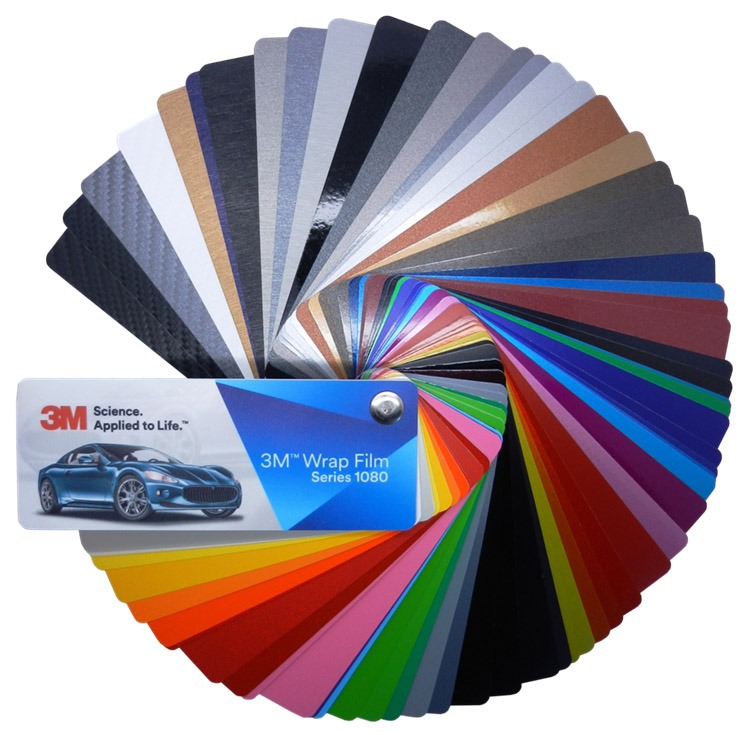 nowy wzornik folii 3M serii1080 car wrapping