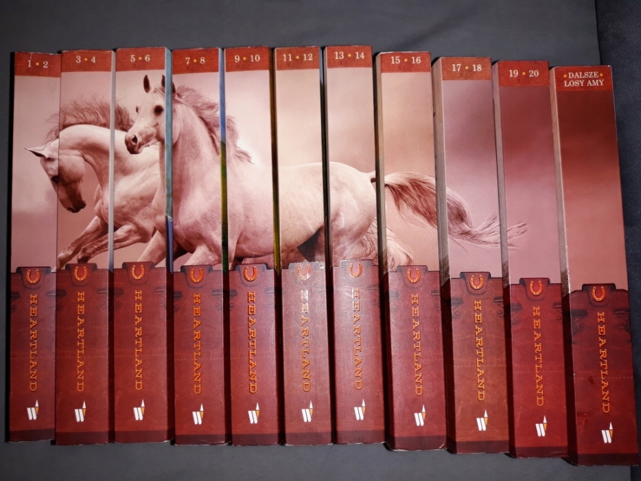Heartland seria książek o koniach 11 szt
