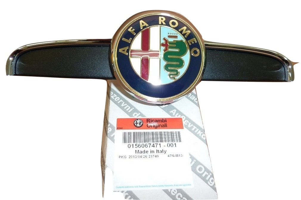 ALFA ROMEO BRERA SPIDER MOTYLEK PRZEDNI + LOGO 471