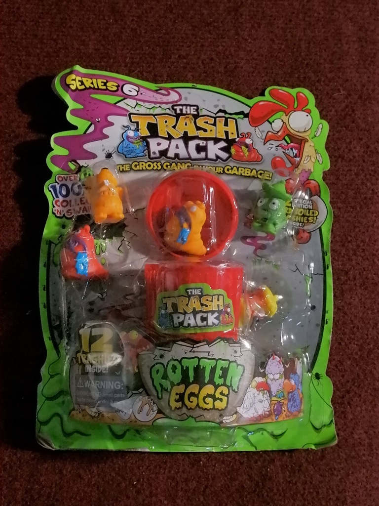 Trash Pack seria rotten egg HIT 7609328787 oficjalne