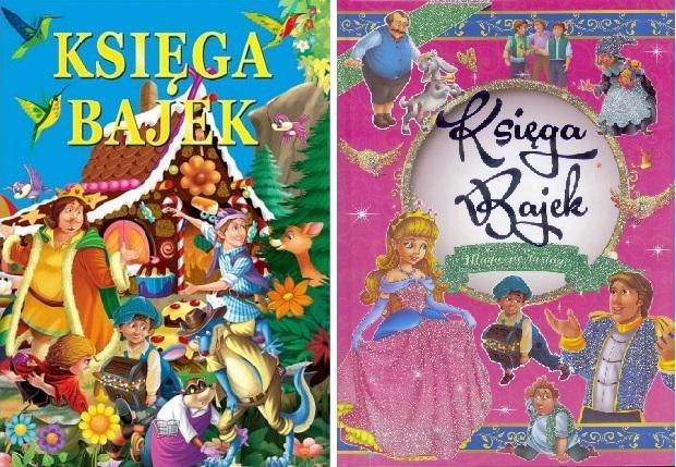 Księga bajek niebieska/różowa MIX ARTI