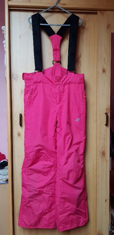 spodnie narciary różowe 4F rozm 140