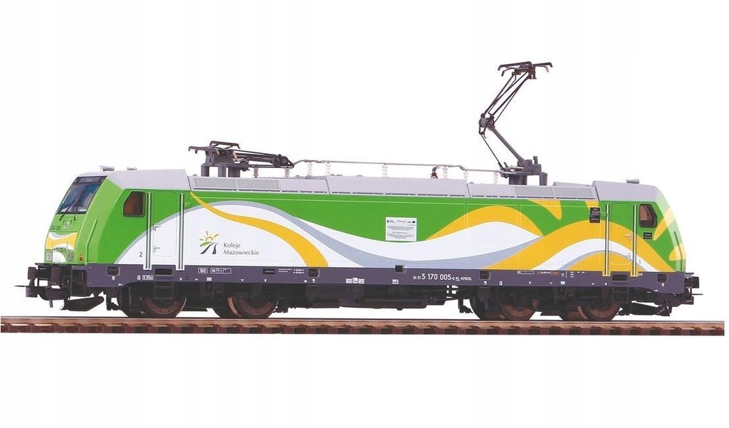 PIKO 59153 H0 Lokomotywa elektr TRAXX Koleje Mazow