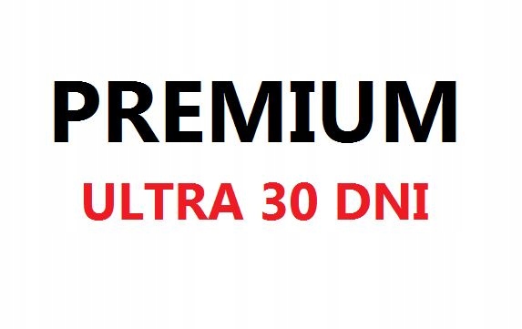 Premium Netflix pakiet Ultra 30 dni