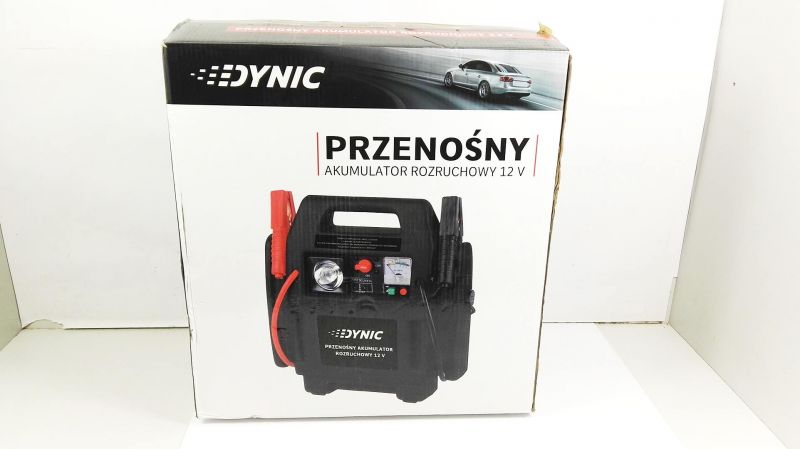 PRZENOŚNY AKUMULATOR ROZRUCHOWY 12V DYNIC