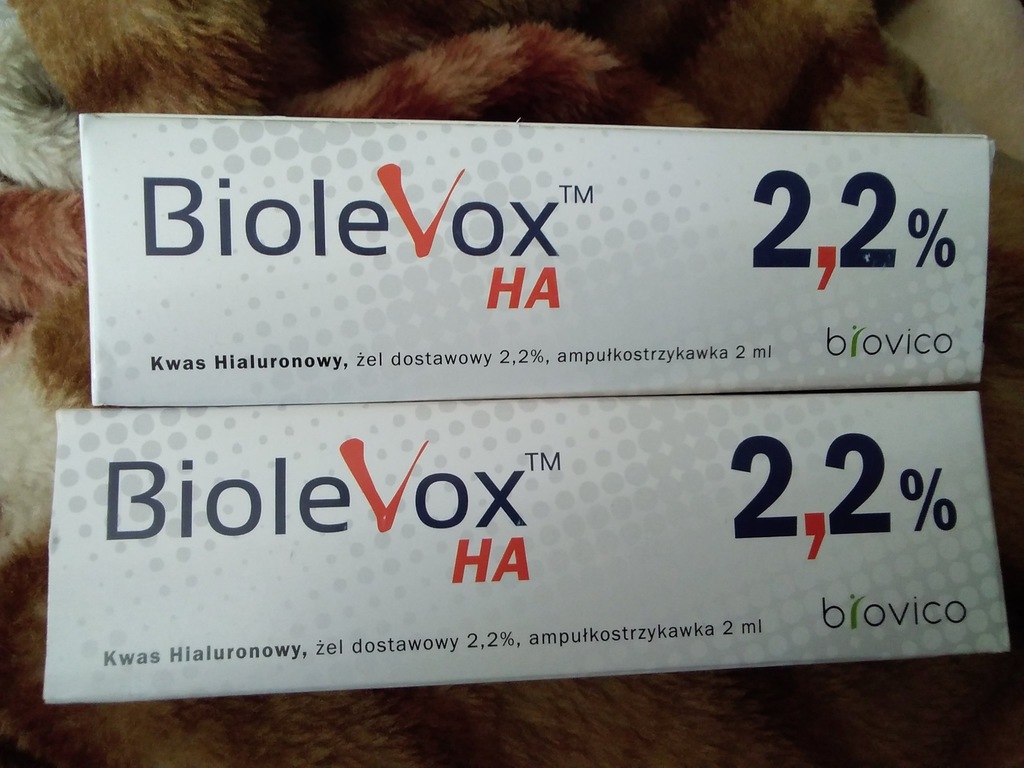 Zastrzyki BioleVox Ha Kwas Hialuronowy 2,2% 2ml
