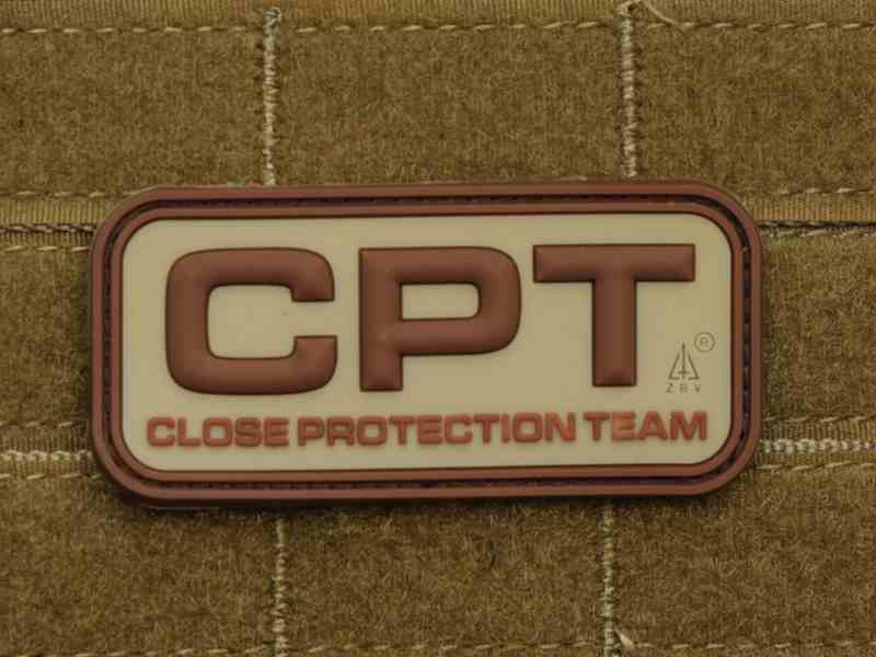 JTG - Naszywka 3D - CPT - Close Protection Team -
