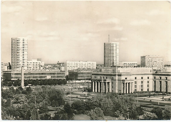 Warszawa Plac Defilad Domy Towarowe Centrum