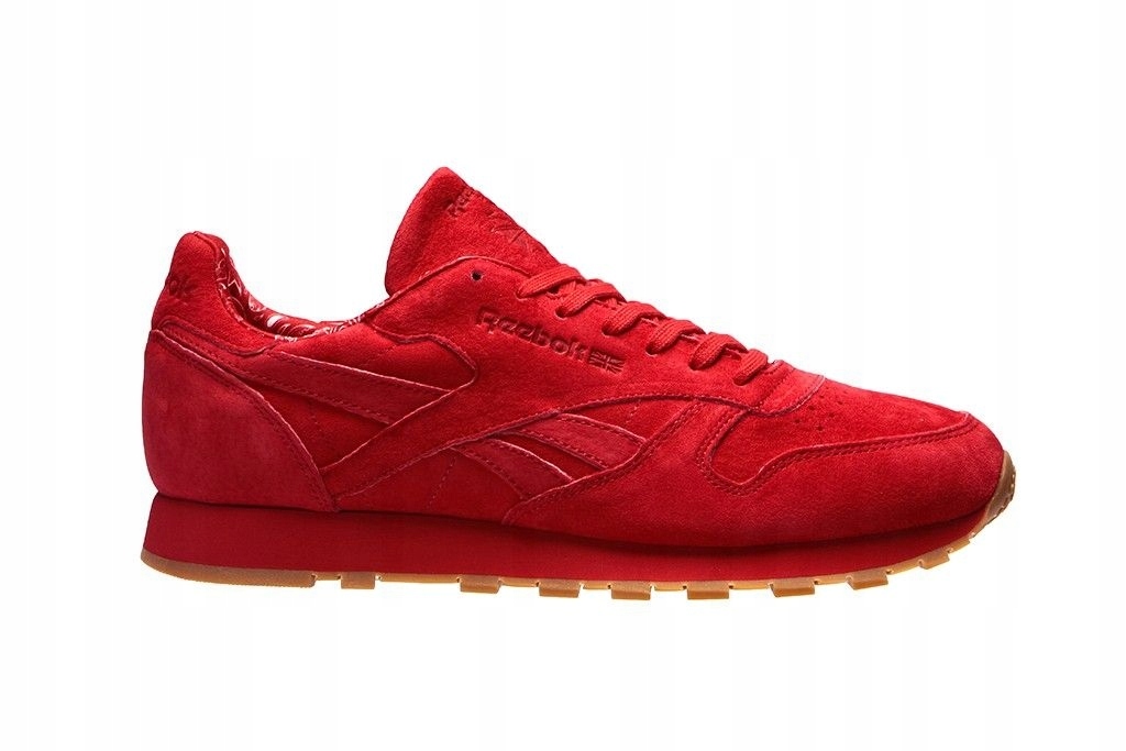 BUTY MĘSKIE REEBOK CLASSIC LEATHER CZERWONE r 43