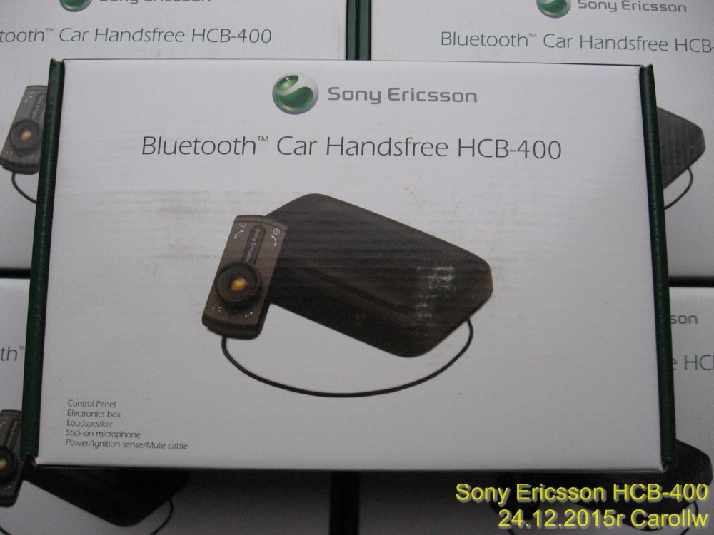 NOWY ZESTAW GŁOŚNOMÓWIĄCY SONY ERICSSON HCB400 FV 7105703914