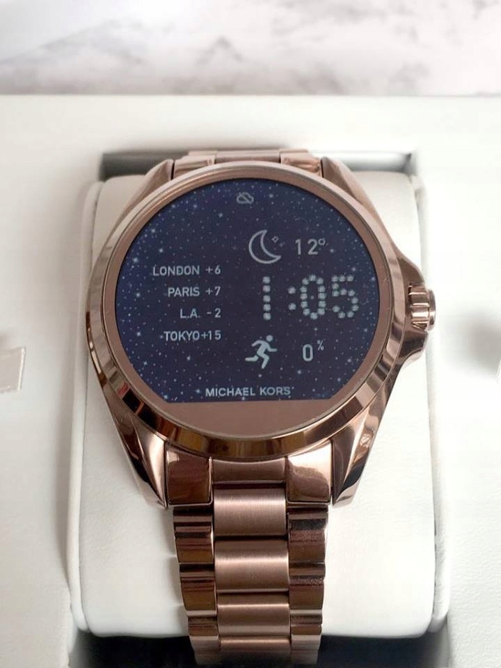 michael kors smartwatch bronze