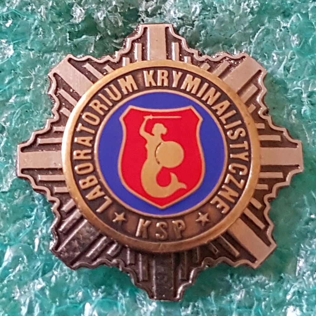 ODZNAKA LABORATORIUM KRYMINALISTYKI K.S.POLICJI
